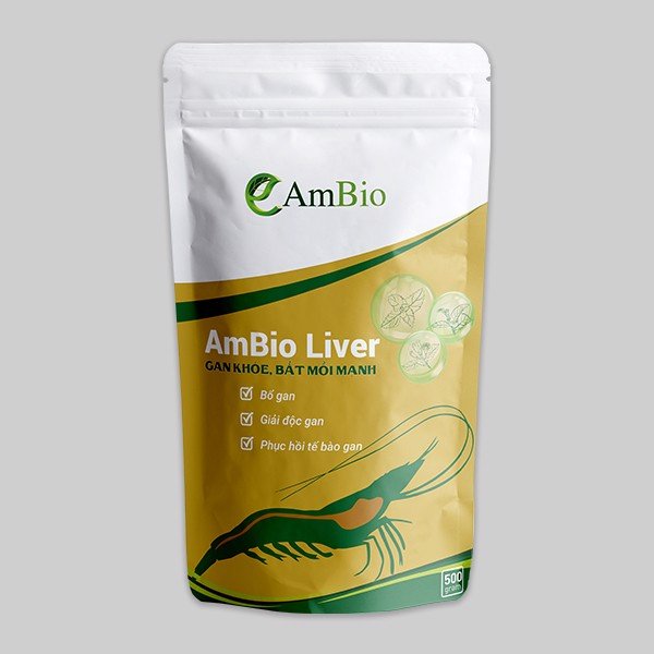 Thông tin về thuốc bổ gan cho tôm AmBio Liver