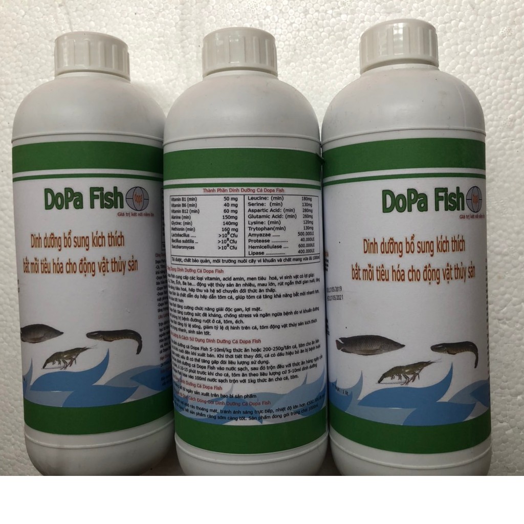  Dopa Fish – Thuốc kích ăn cho cá an toàn, chất lượng