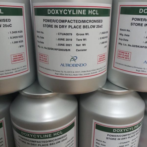 Chi tiết thông tin về thuốc kháng sinh Doxycycline HCl cho cá