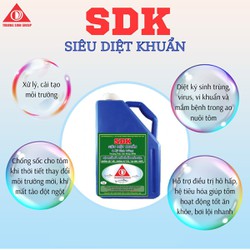  Thuốc diệt khuẩn đa năng SDK – Diệt khuẩn số 1 cho ao nuôi