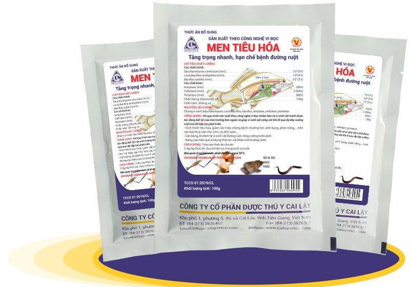 Thuốc thủy sản Men Tiêu Hóa và những điều cần biết